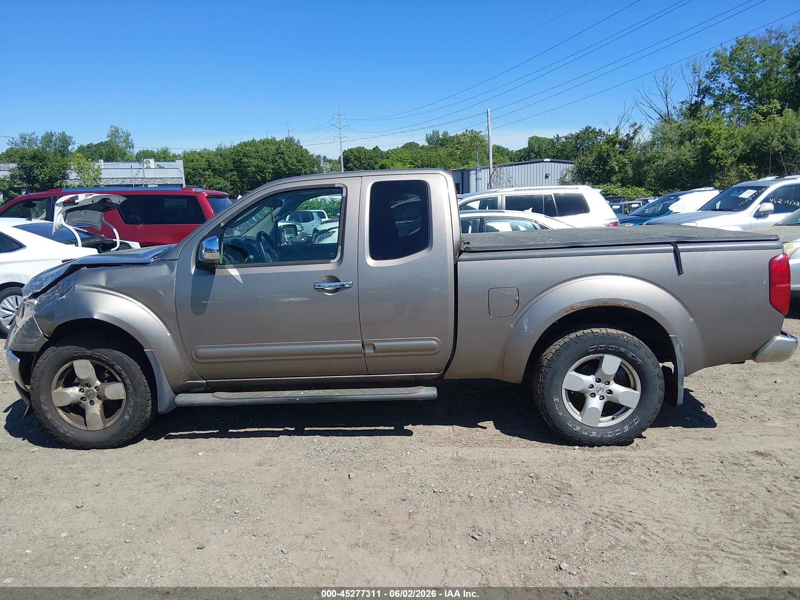 2006 Nissan Frontier Le Beige vin: 1N6AD06W26C406600
