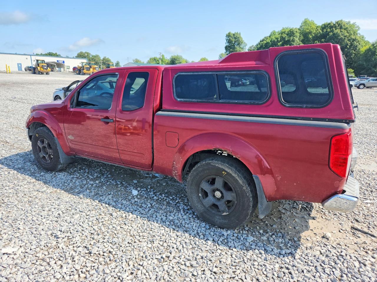 2006 Nissan Frontier Se Красный vin: 1N6AD06W26C410369