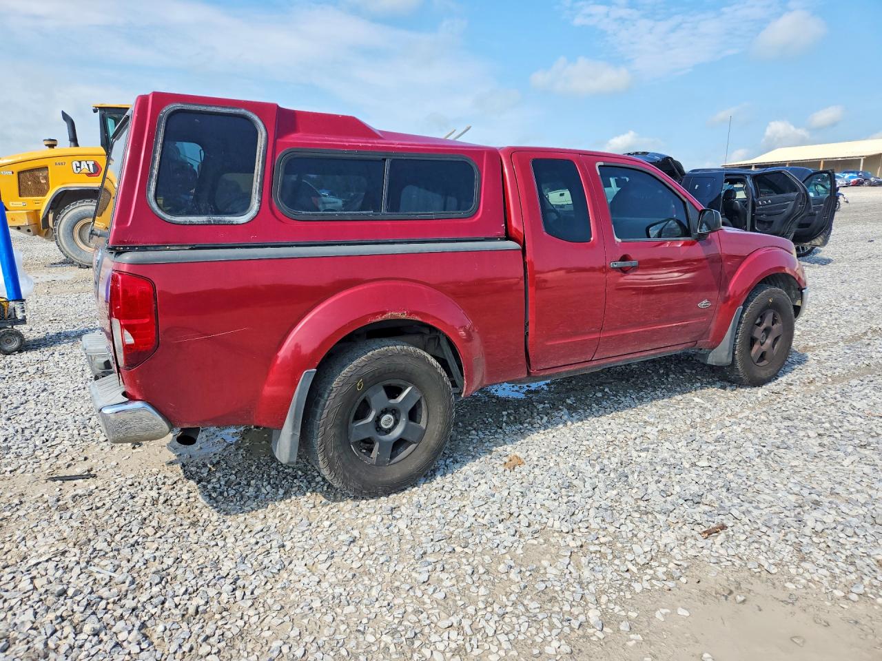 2006 Nissan Frontier Se Красный vin: 1N6AD06W26C410369