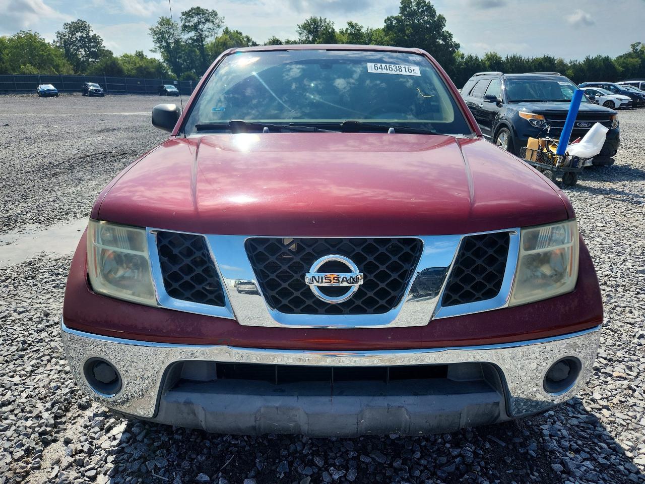 2006 Nissan Frontier Se Красный vin: 1N6AD06W26C410369