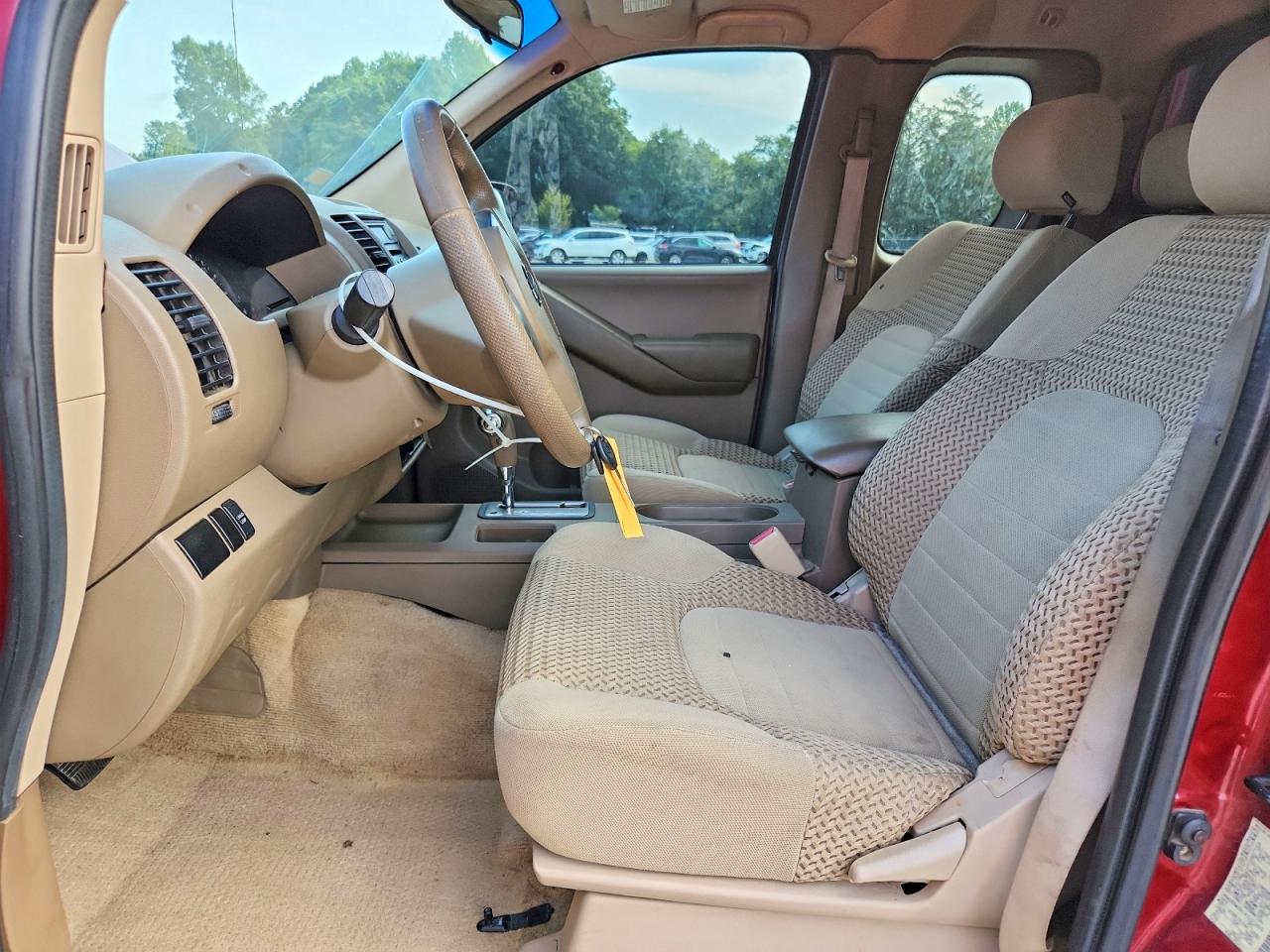 2006 Nissan Frontier Se Красный vin: 1N6AD06W26C410369