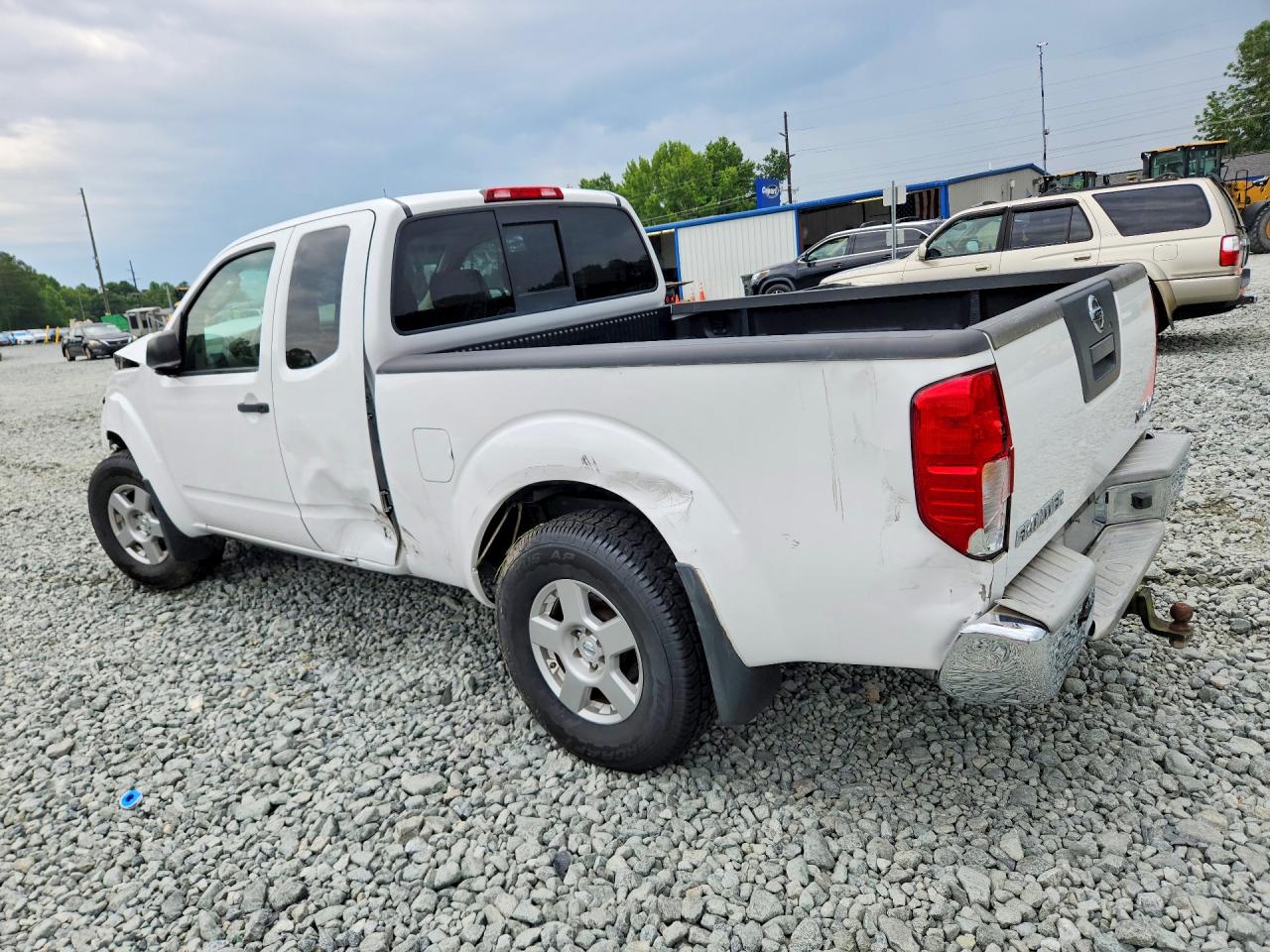 2008 Nissan Frontier Se V6 White vin: 1N6AD06W28C400427