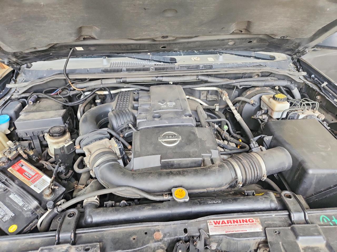 2008 Nissan Frontier Se V6 Gray vin: 1N6AD06W28C445674