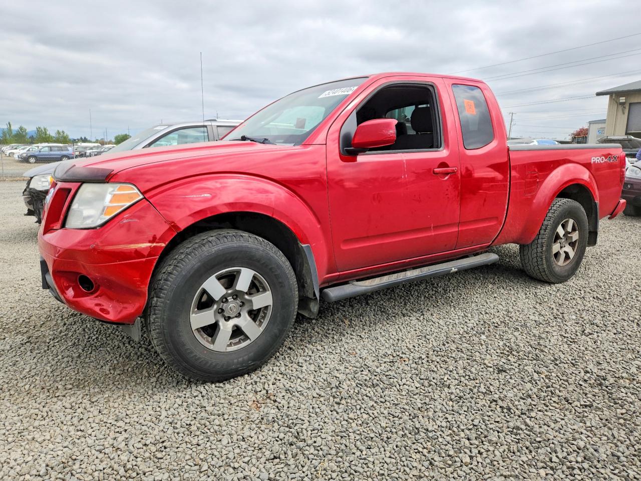 2009 Nissan Frontier Se V6 Red vin: 1N6AD06W29C407024