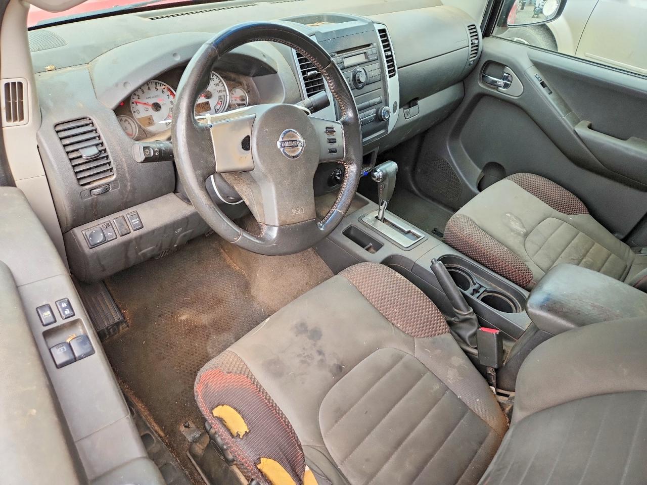 2009 Nissan Frontier Se V6 Red vin: 1N6AD06W29C407024