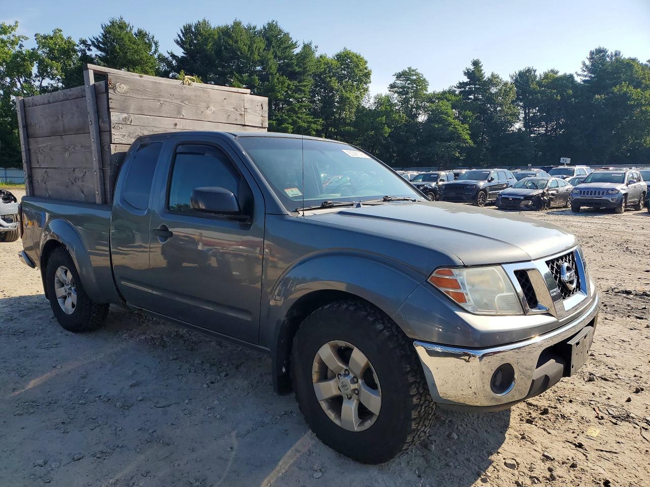 2009 Nissan Frontier Se V6 Gray vin: 1N6AD06W29C416032