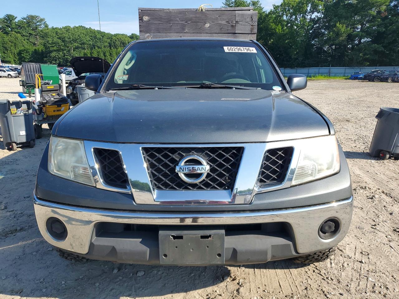 2009 Nissan Frontier Se V6 Gray vin: 1N6AD06W29C416032