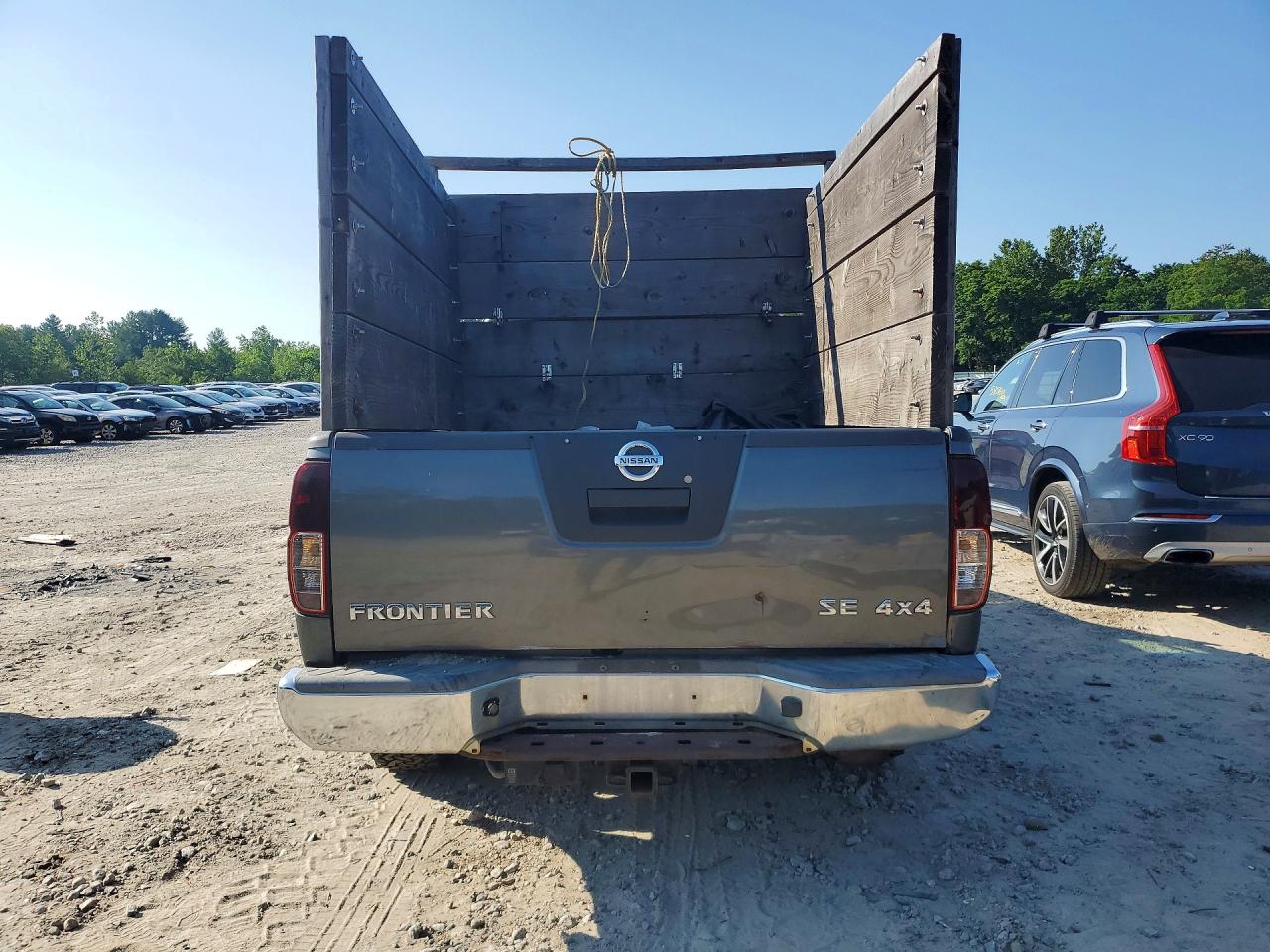 2009 Nissan Frontier Se V6 Gray vin: 1N6AD06W29C416032
