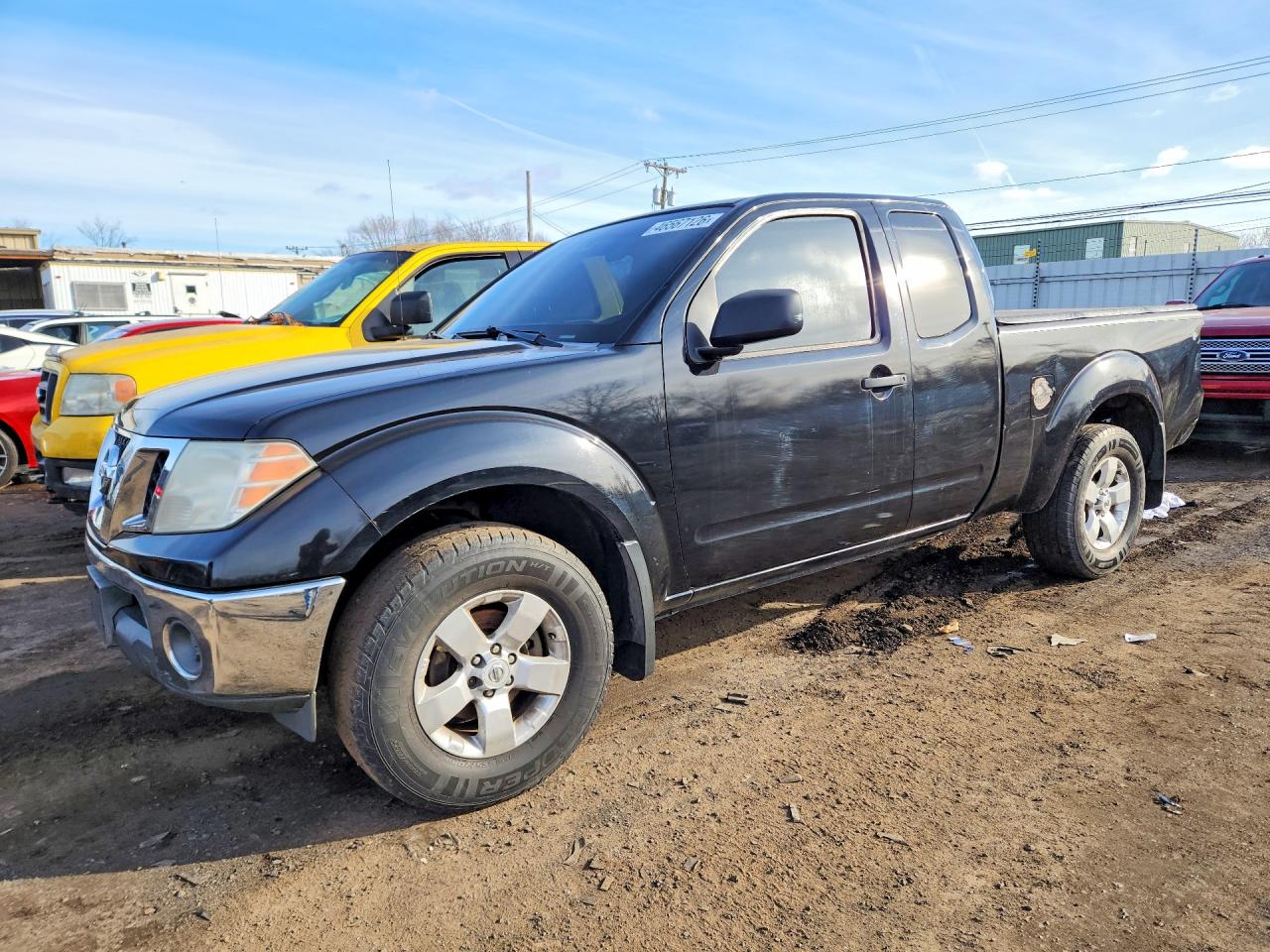 2009 Nissan Frontier Se V6 Black vin: 1N6AD06W29C421814