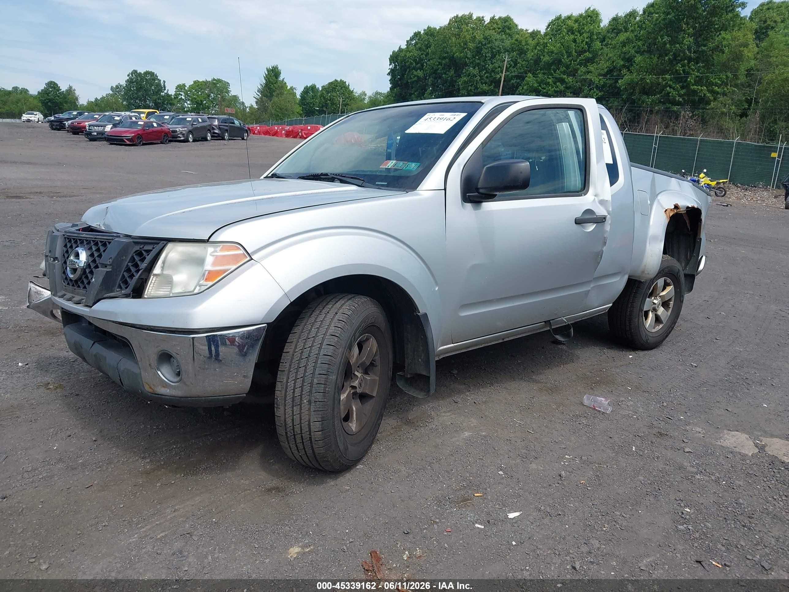 2009 Nissan Frontier Se Silver vin: 1N6AD06W29C424566