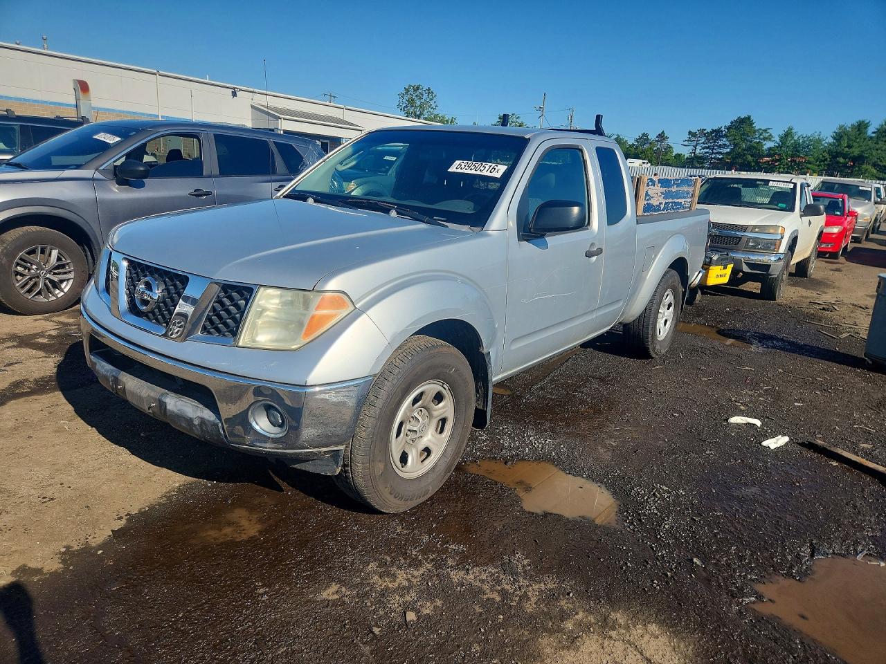 2006 Nissan Frontier Se Silver vin: 1N6AD06W36C406251