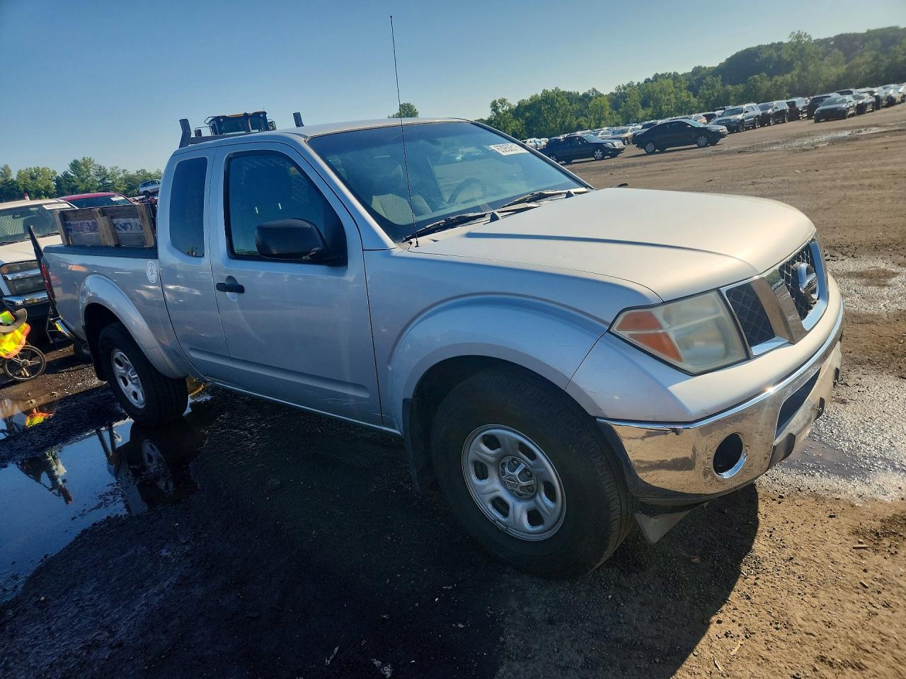 2006 Nissan Frontier Se Silver vin: 1N6AD06W36C406251