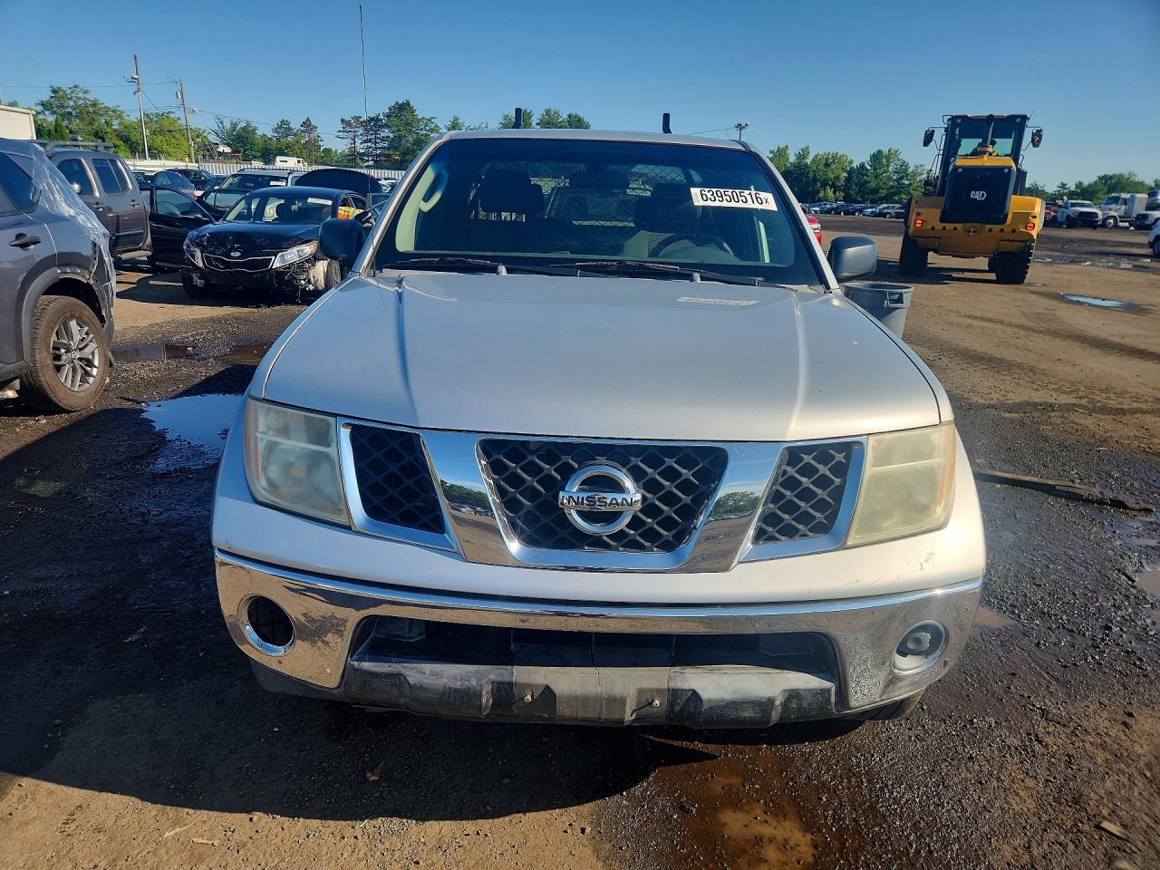 2006 Nissan Frontier Se Silver vin: 1N6AD06W36C406251