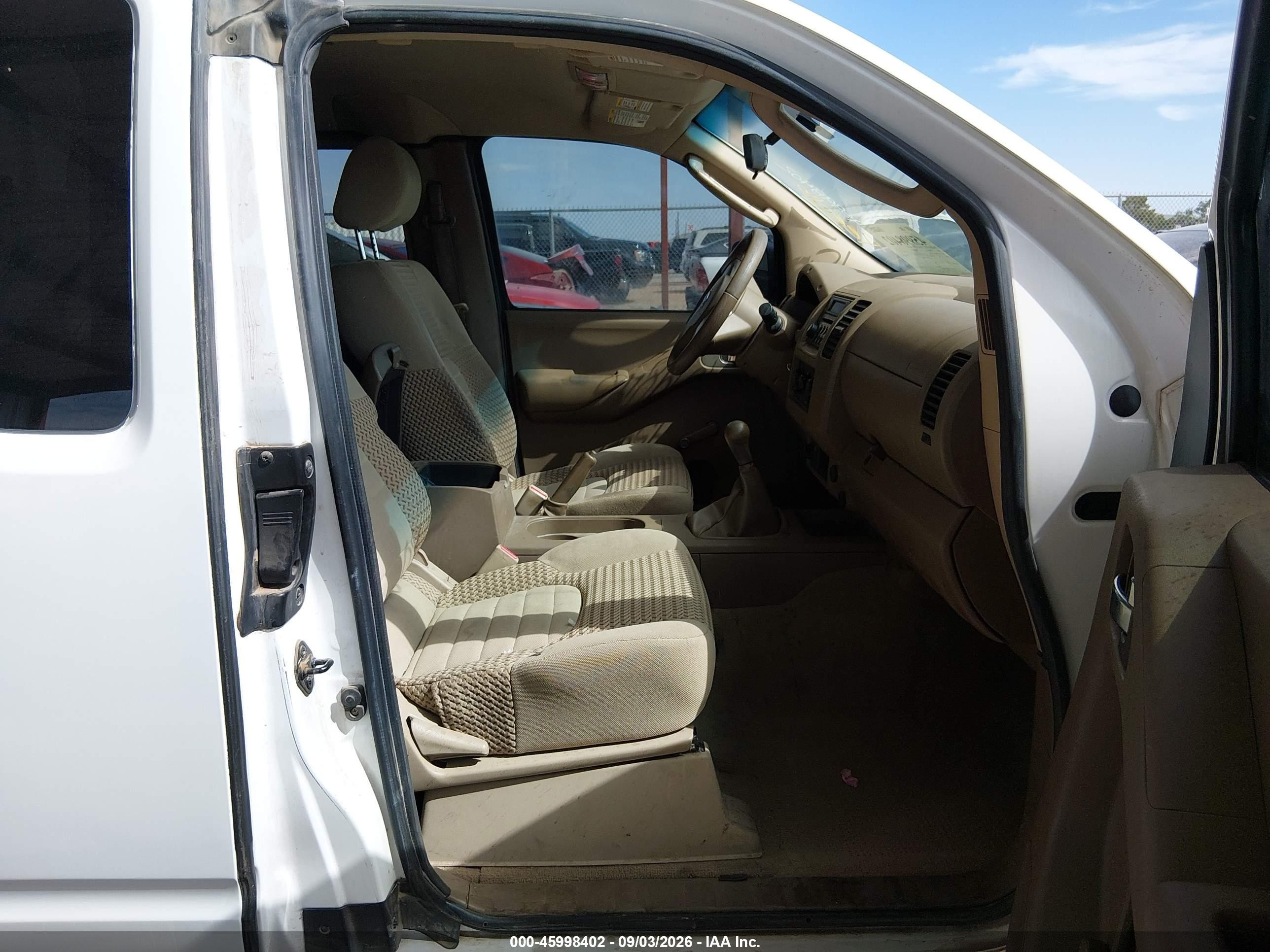 2006 Nissan Frontier Se White vin: 1N6AD06W36C467776