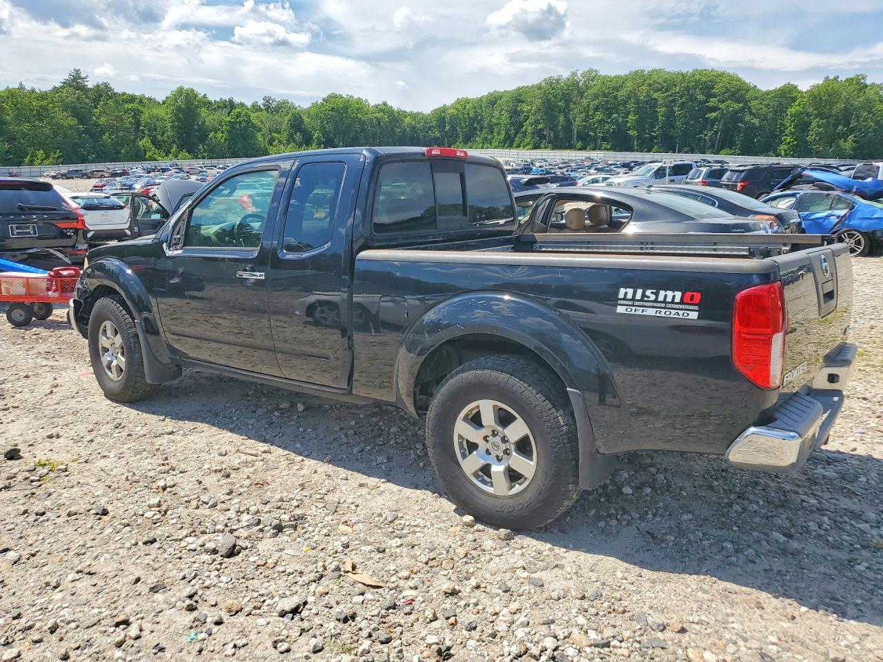 2007 Nissan Frontier Se Black vin: 1N6AD06W37C410219