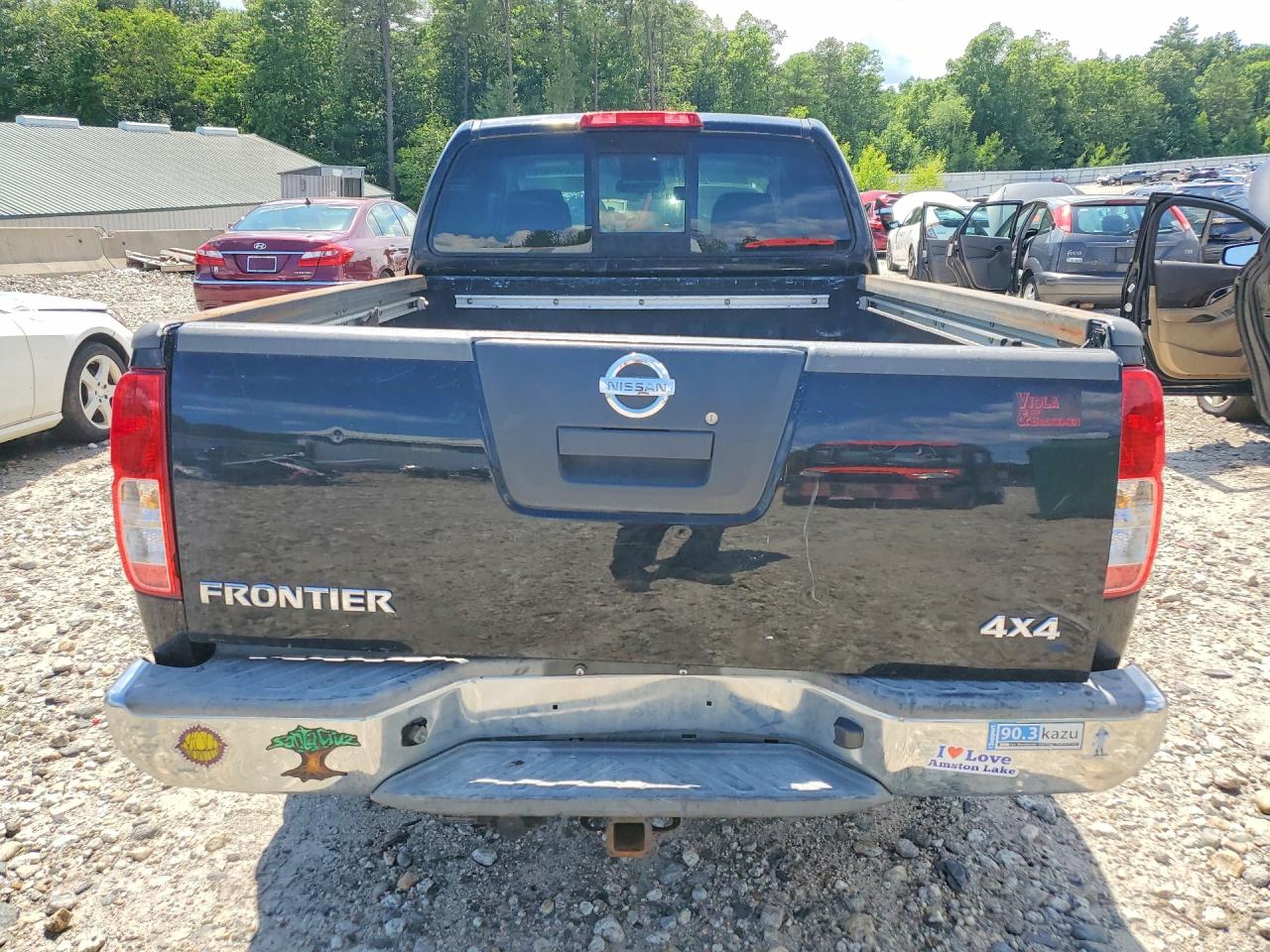 2007 Nissan Frontier Se Black vin: 1N6AD06W37C410219