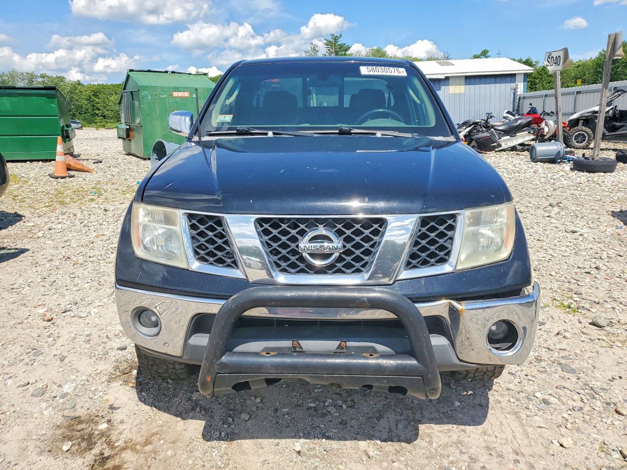 2007 Nissan Frontier Se Black vin: 1N6AD06W37C410219