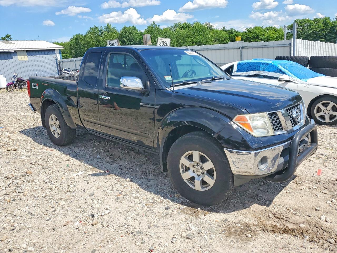 2007 Nissan Frontier Se Black vin: 1N6AD06W37C410219