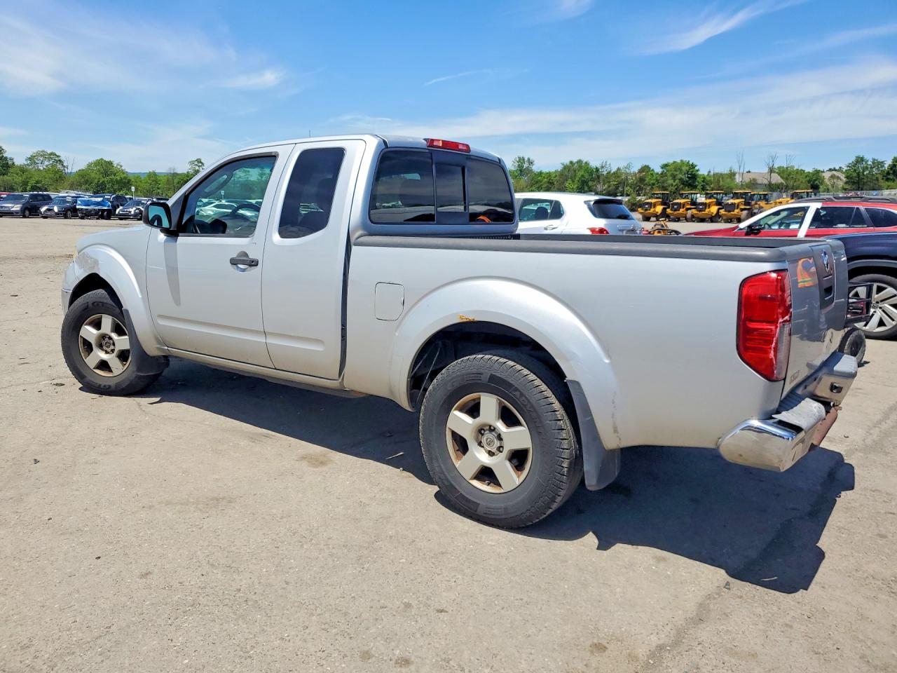 2007 Nissan Frontier Se Silver vin: 1N6AD06W37C454253