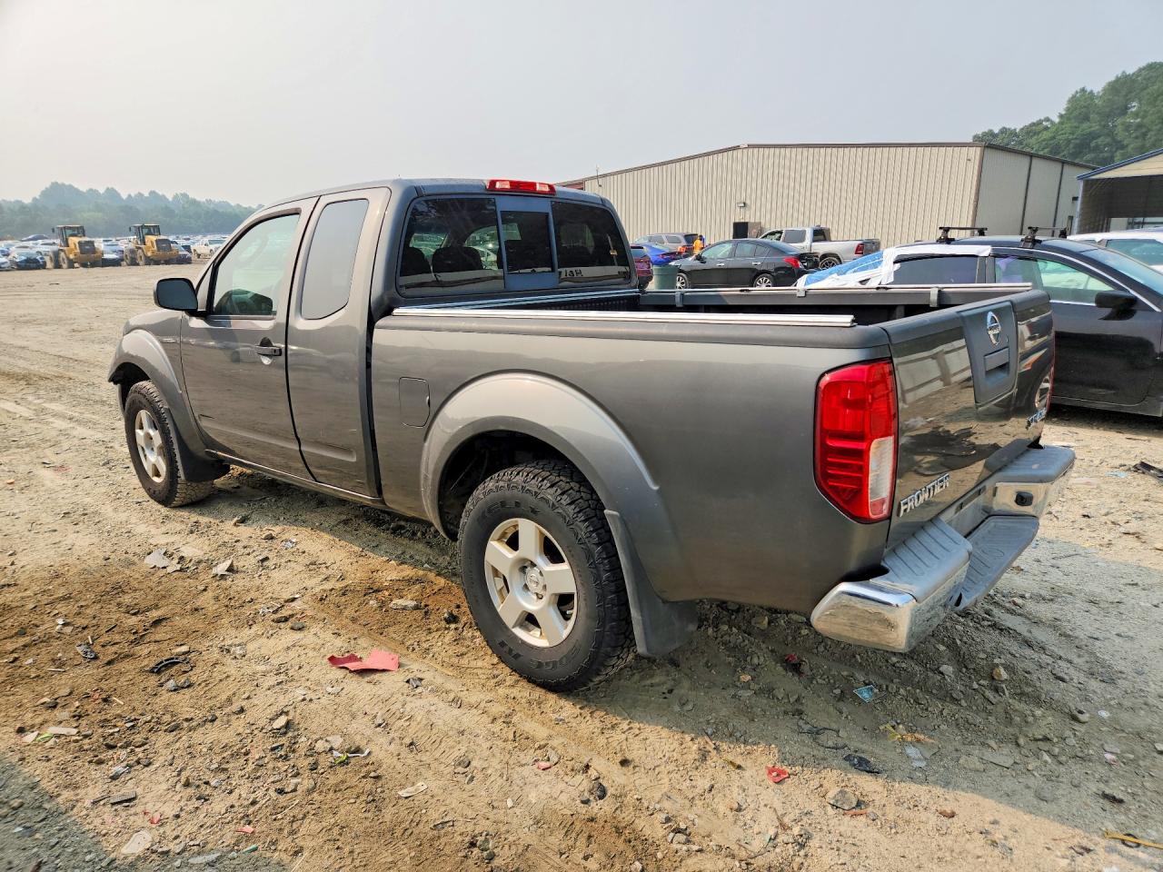 2007 Nissan Frontier Se Gray vin: 1N6AD06W37C455449
