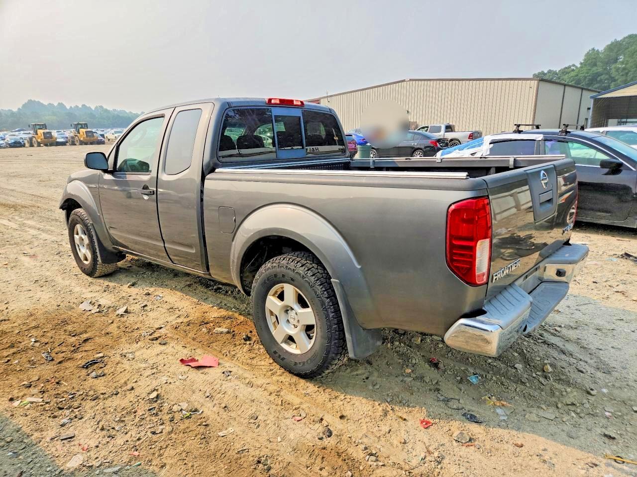 2007 Nissan Frontier Se Gray vin: 1N6AD06W37C455449