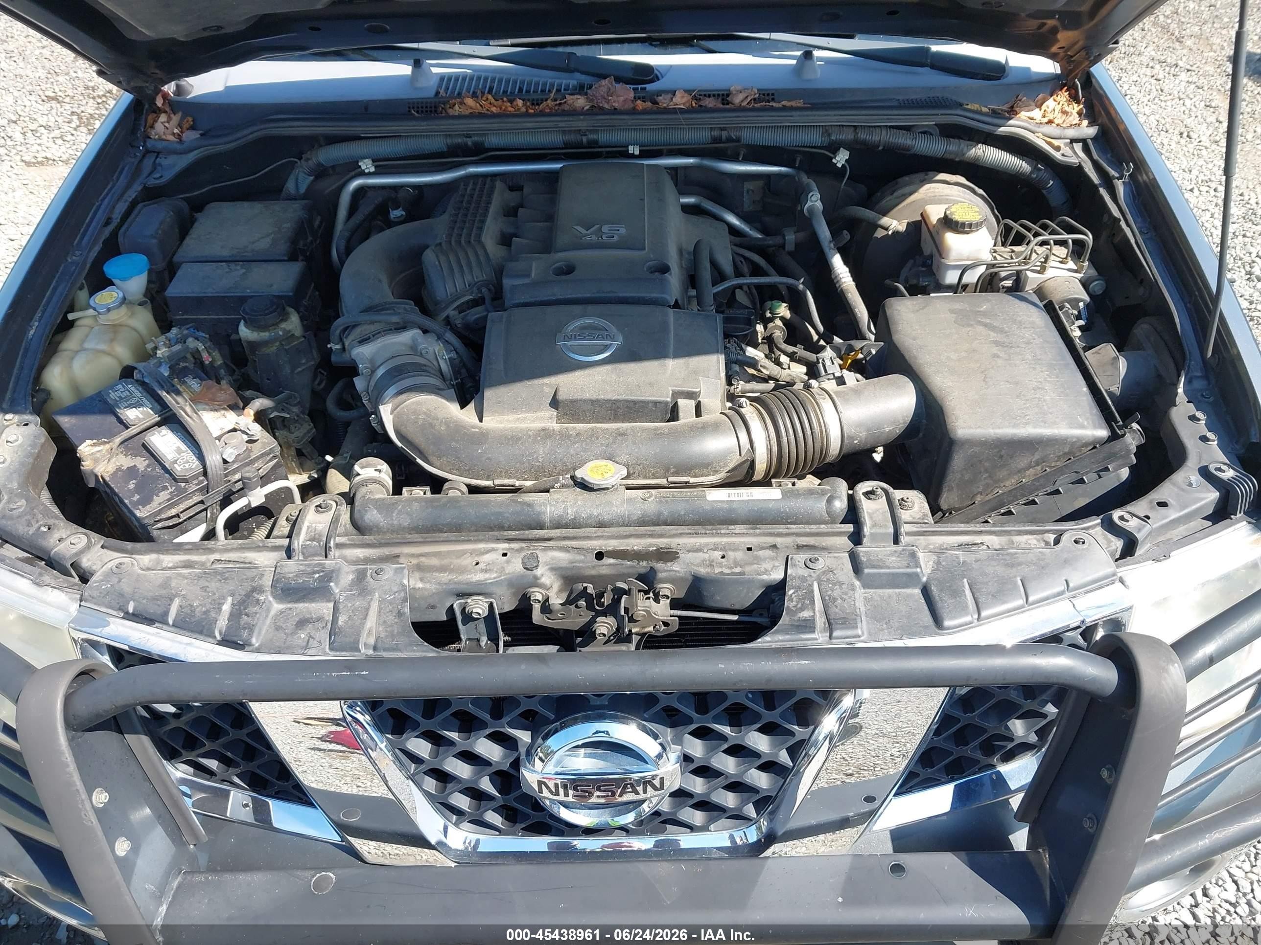 2008 Nissan Frontier Se Gray vin: 1N6AD06W38C415485