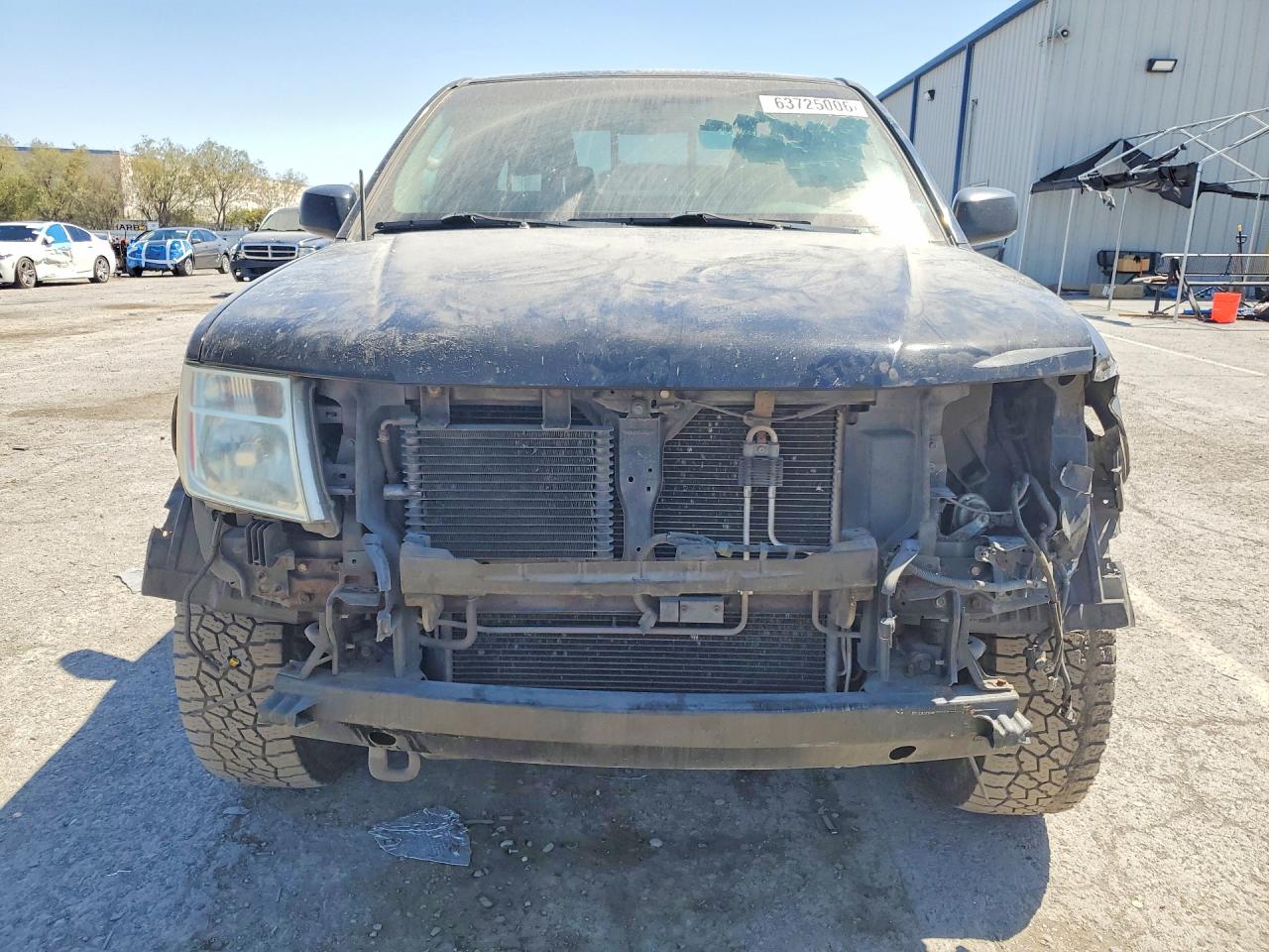 2008 Nissan Frontier Se V6 Black vin: 1N6AD06W38C445103