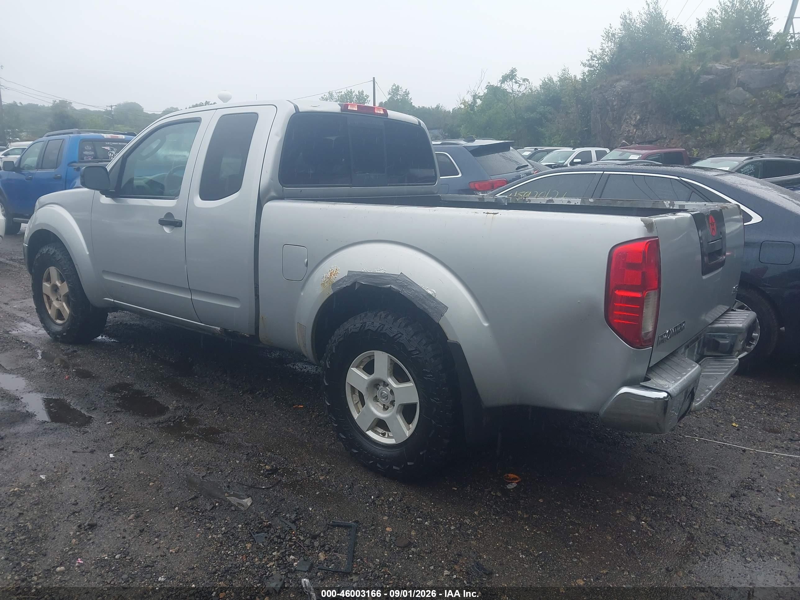 2005 Nissan Frontier Se Silver vin: 1N6AD06W45C408394
