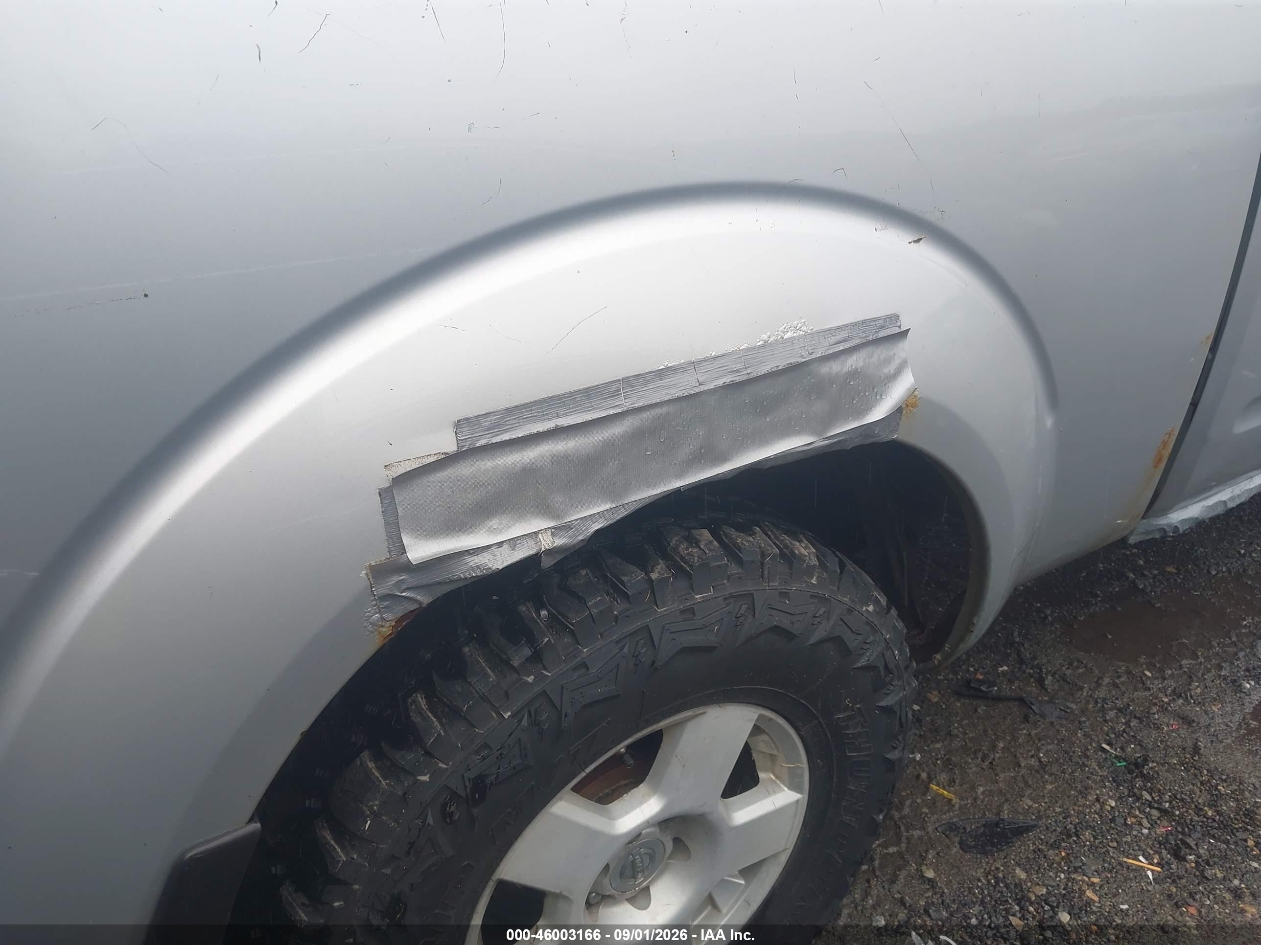 2005 Nissan Frontier Se Silver vin: 1N6AD06W45C408394