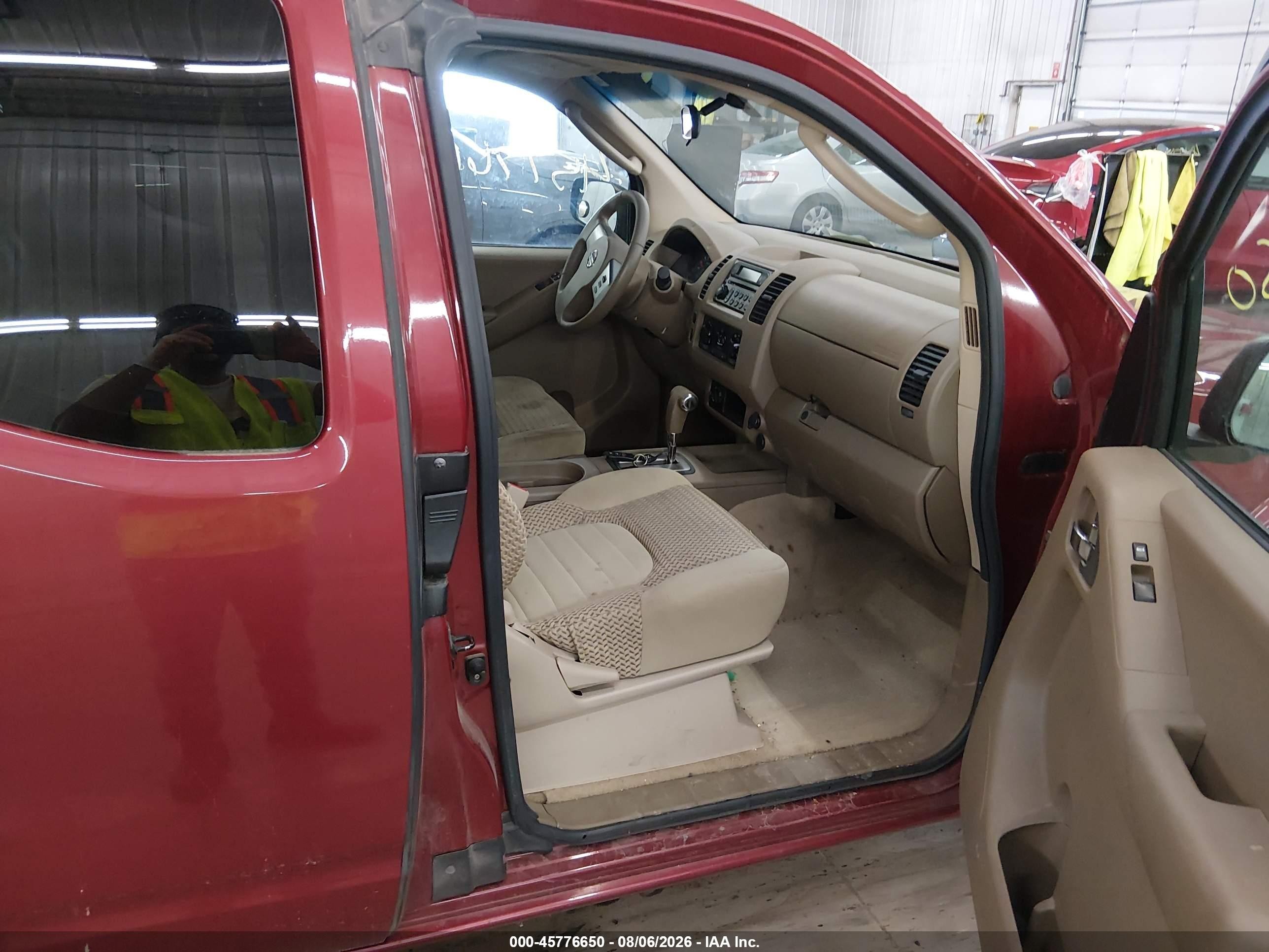 2006 Nissan Frontier Se Red vin: 1N6AD06W46C431174