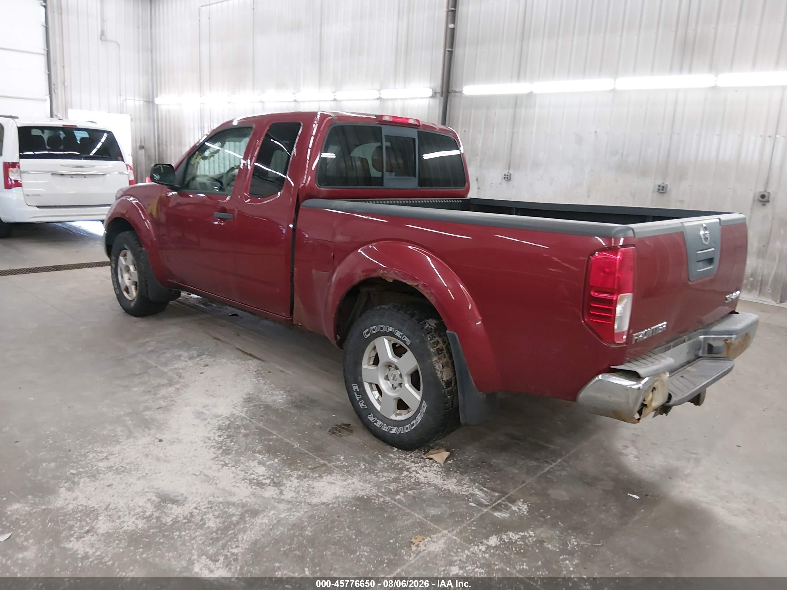 2006 Nissan Frontier Se Red vin: 1N6AD06W46C431174