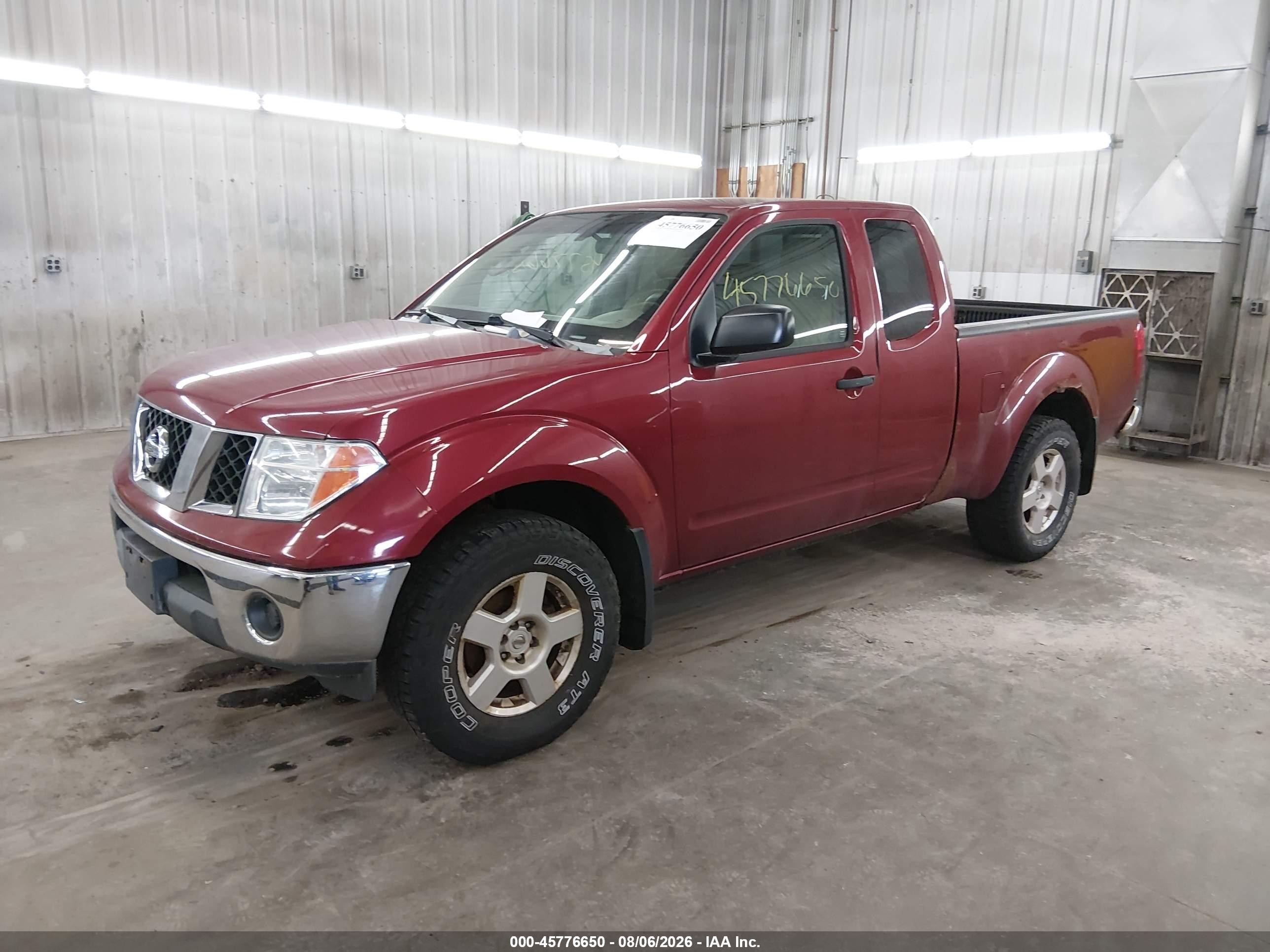 2006 Nissan Frontier Se Red vin: 1N6AD06W46C431174