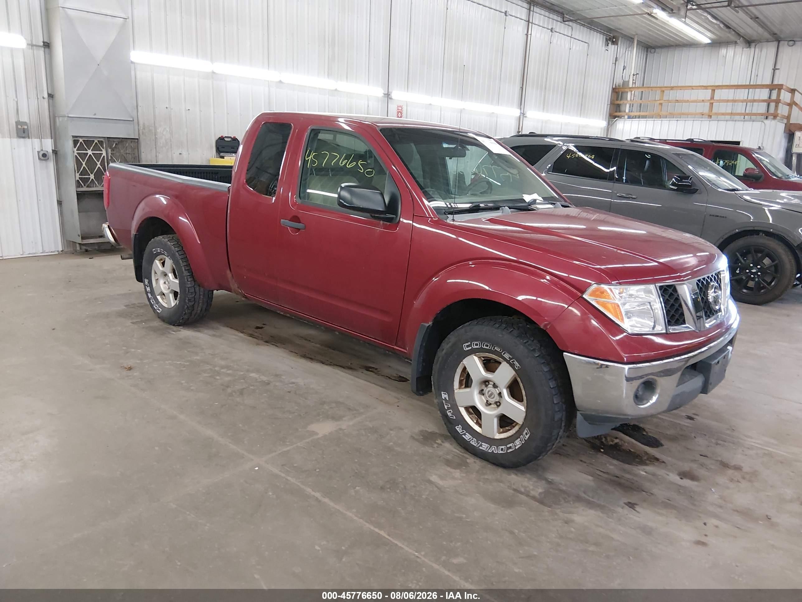 2006 Nissan Frontier Se Red vin: 1N6AD06W46C431174