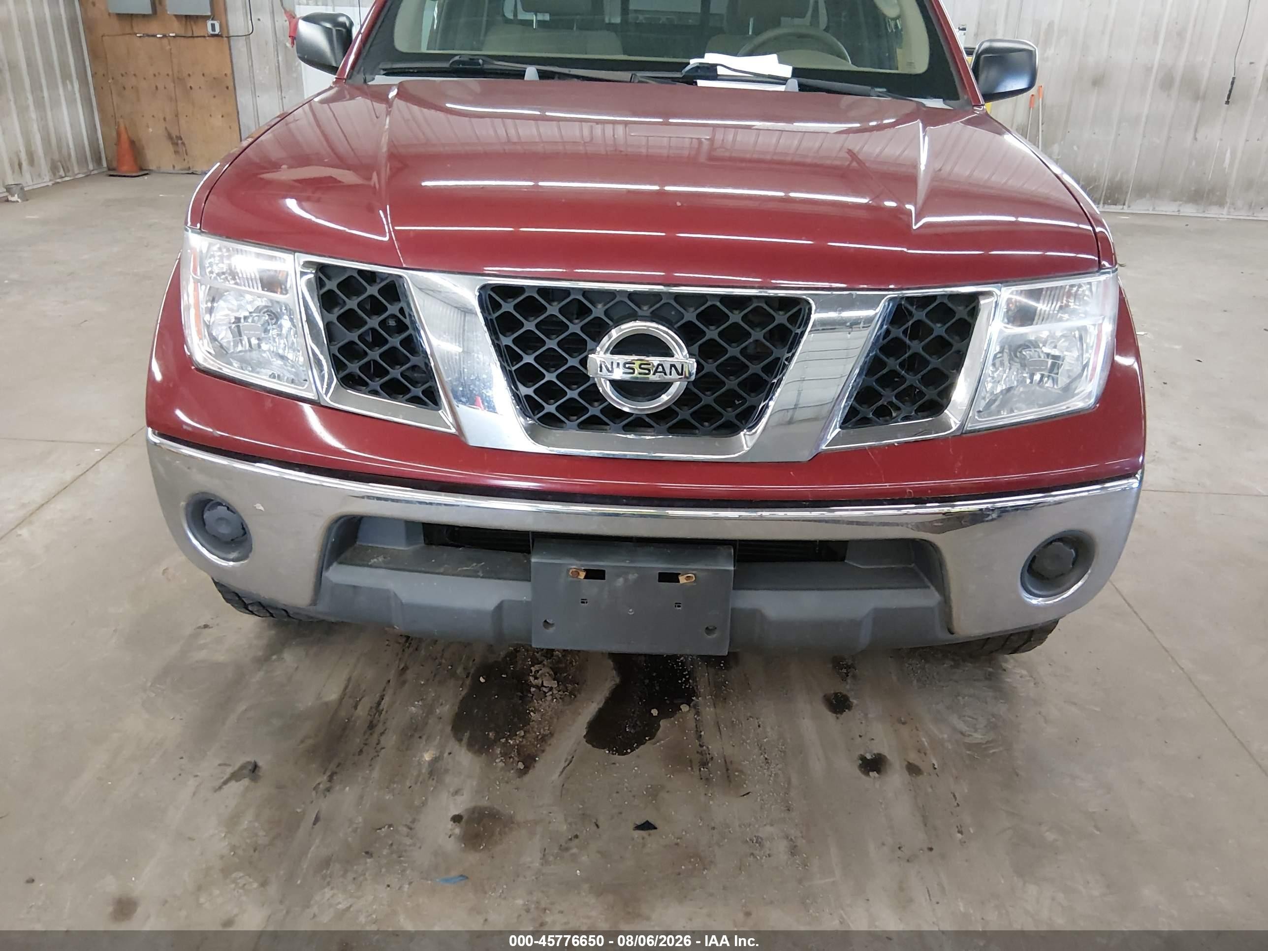2006 Nissan Frontier Se Red vin: 1N6AD06W46C431174