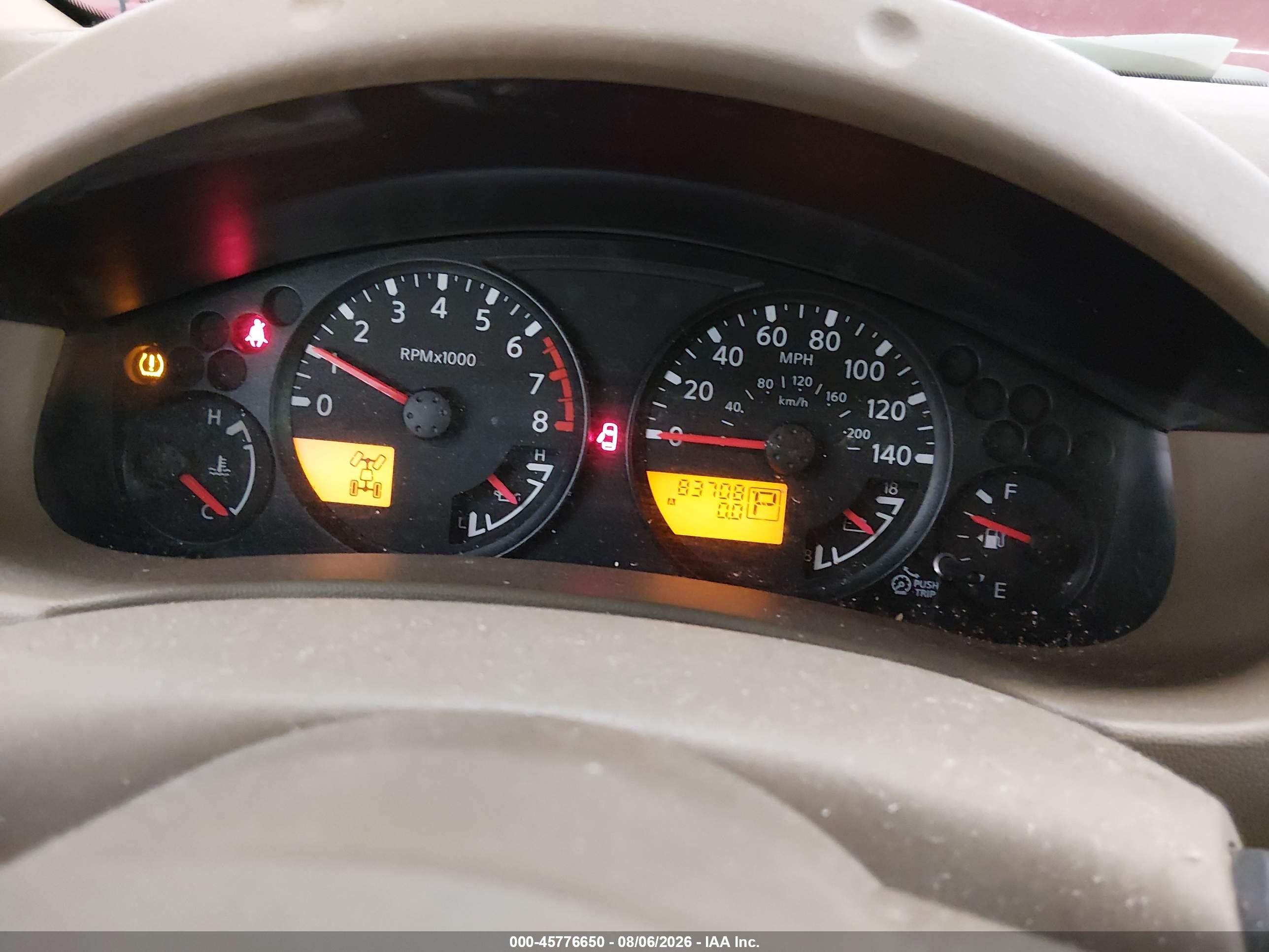 2006 Nissan Frontier Se Red vin: 1N6AD06W46C431174