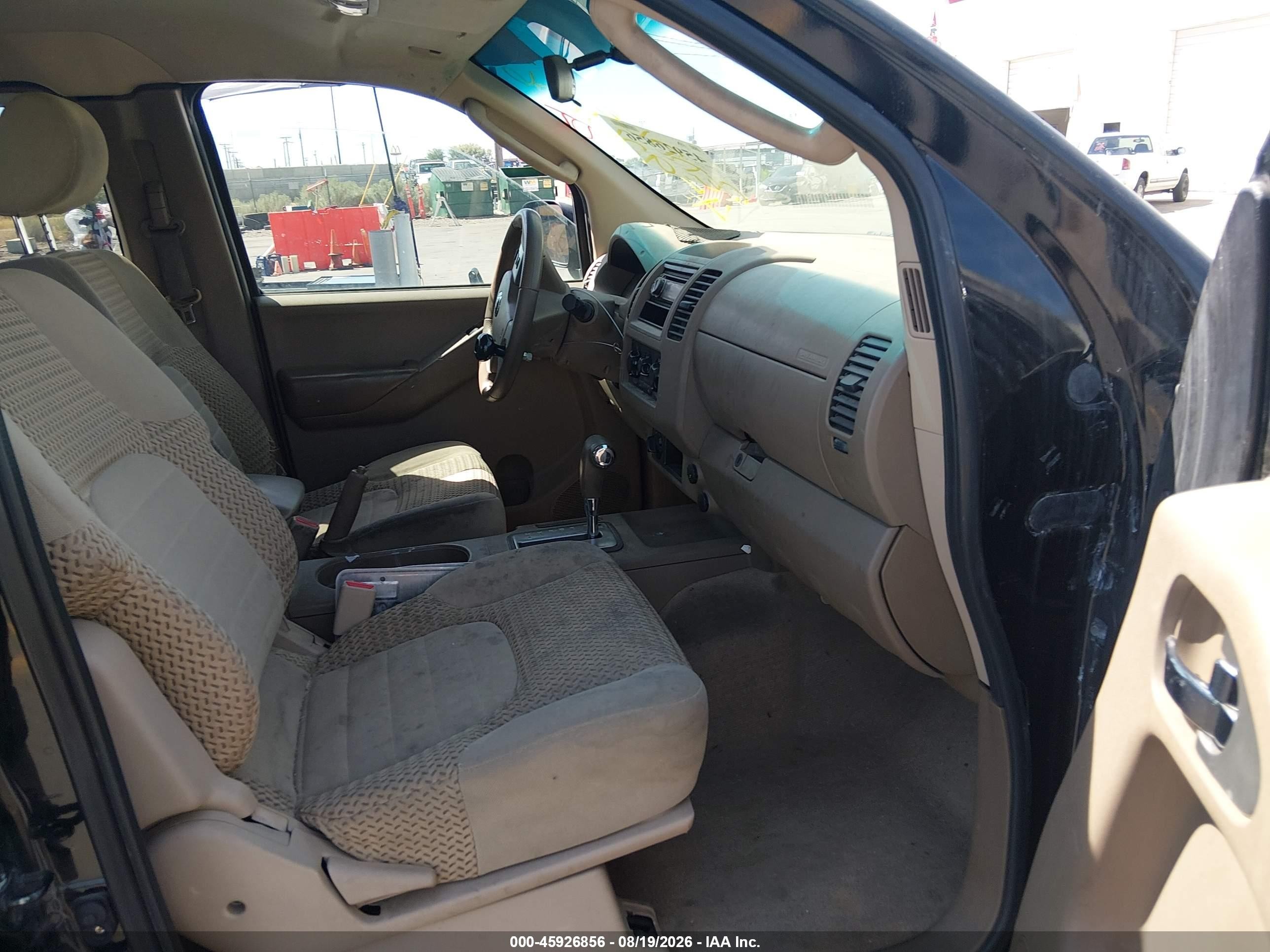 2007 Nissan Frontier Se Black vin: 1N6AD06W47C412562