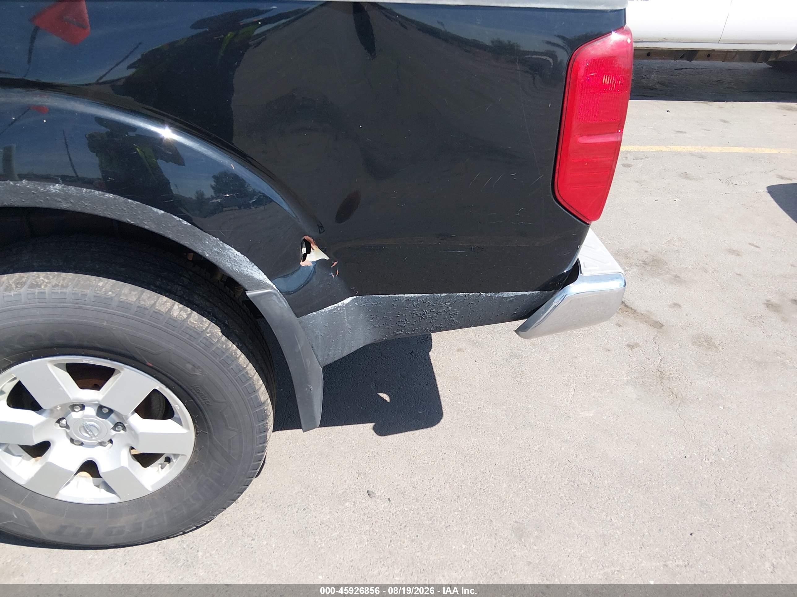 2007 Nissan Frontier Se Black vin: 1N6AD06W47C412562
