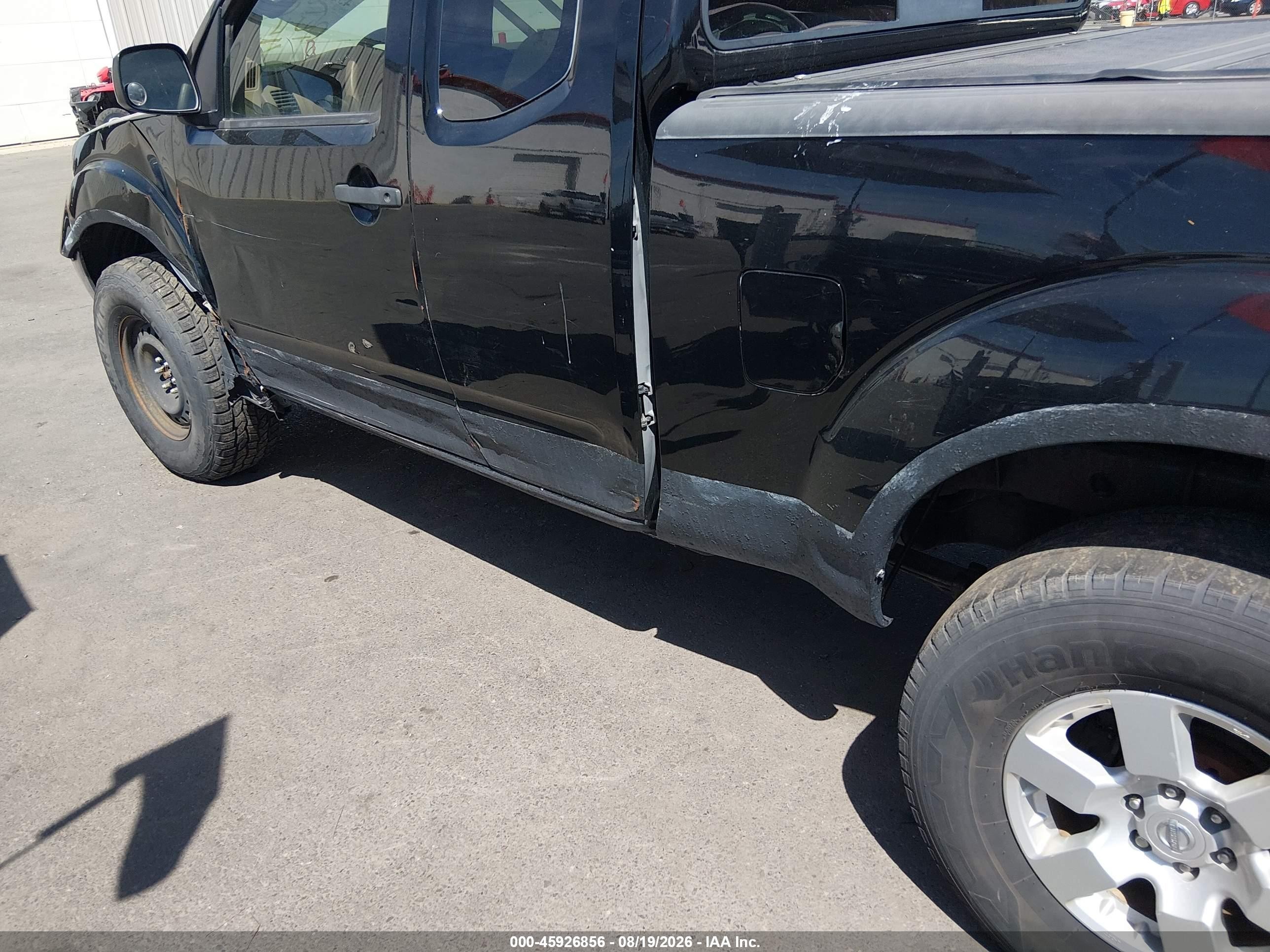 2007 Nissan Frontier Se Black vin: 1N6AD06W47C412562