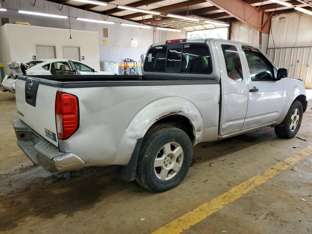 2008 Nissan Frontier Se V6 Silver vin: 1N6AD06W48C405418