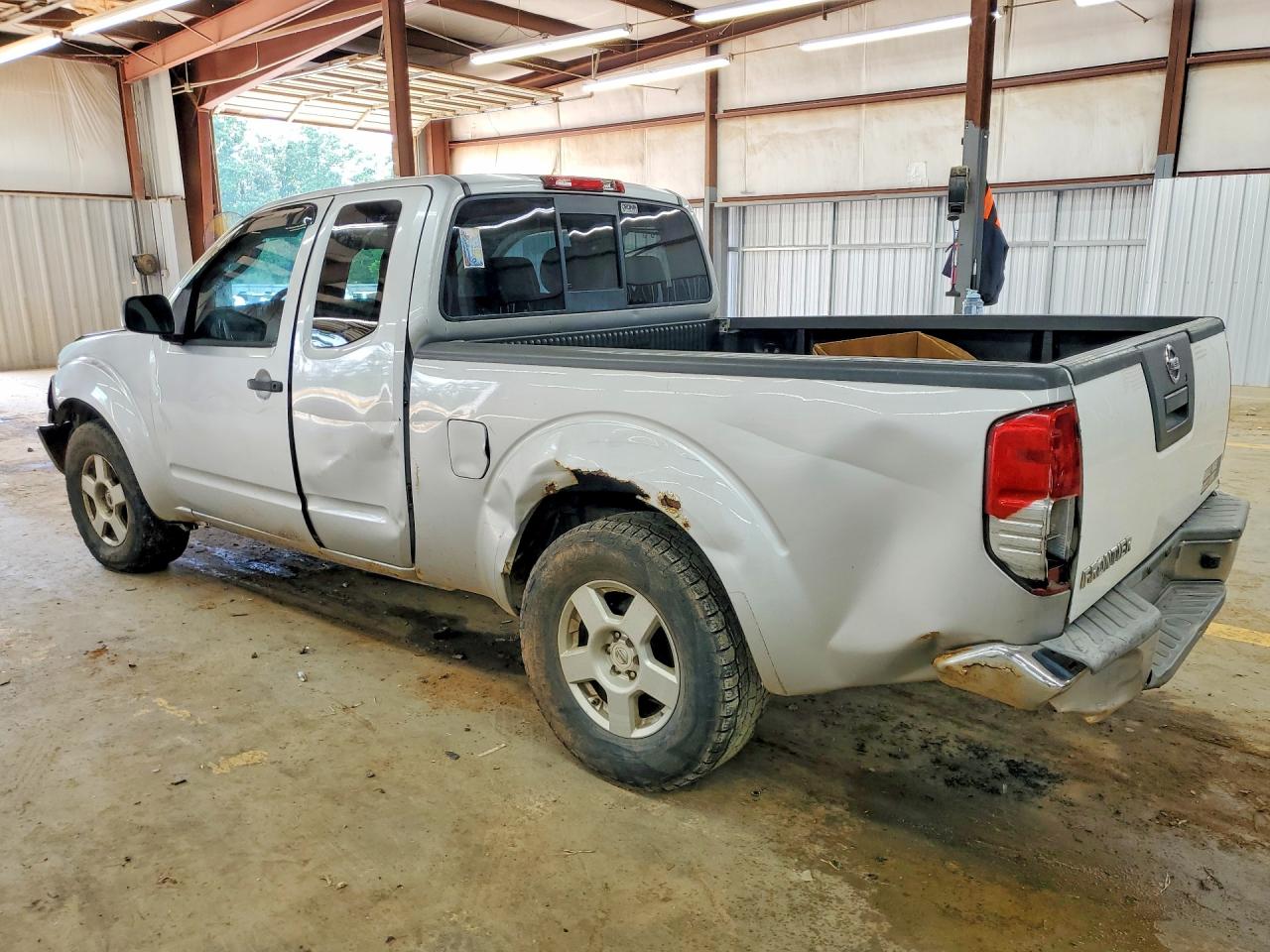 2008 Nissan Frontier Se V6 Silver vin: 1N6AD06W48C405418