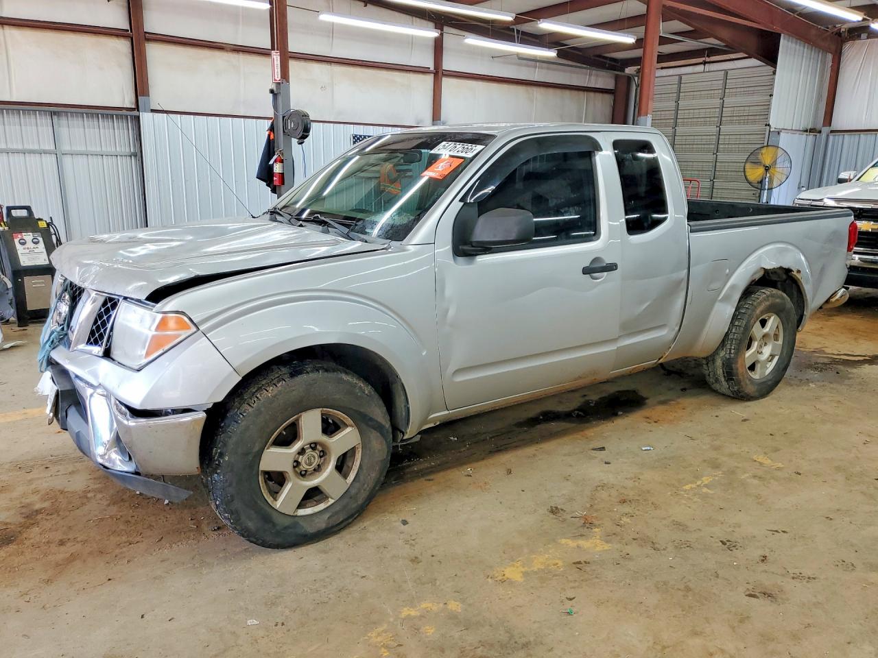 2008 Nissan Frontier Se V6 Silver vin: 1N6AD06W48C405418
