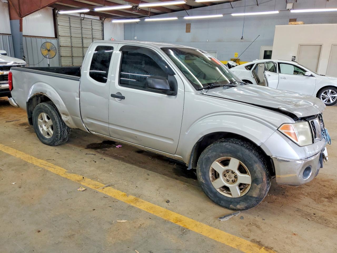 2008 Nissan Frontier Se V6 Silver vin: 1N6AD06W48C405418