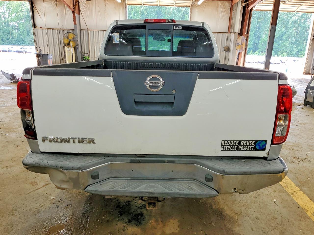 2008 Nissan Frontier Se V6 Silver vin: 1N6AD06W48C405418