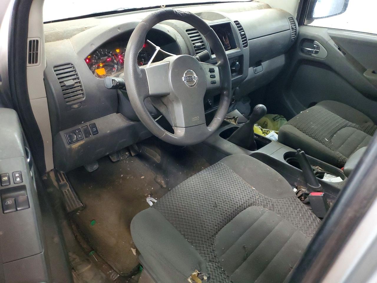 2008 Nissan Frontier Se V6 Silver vin: 1N6AD06W48C405418