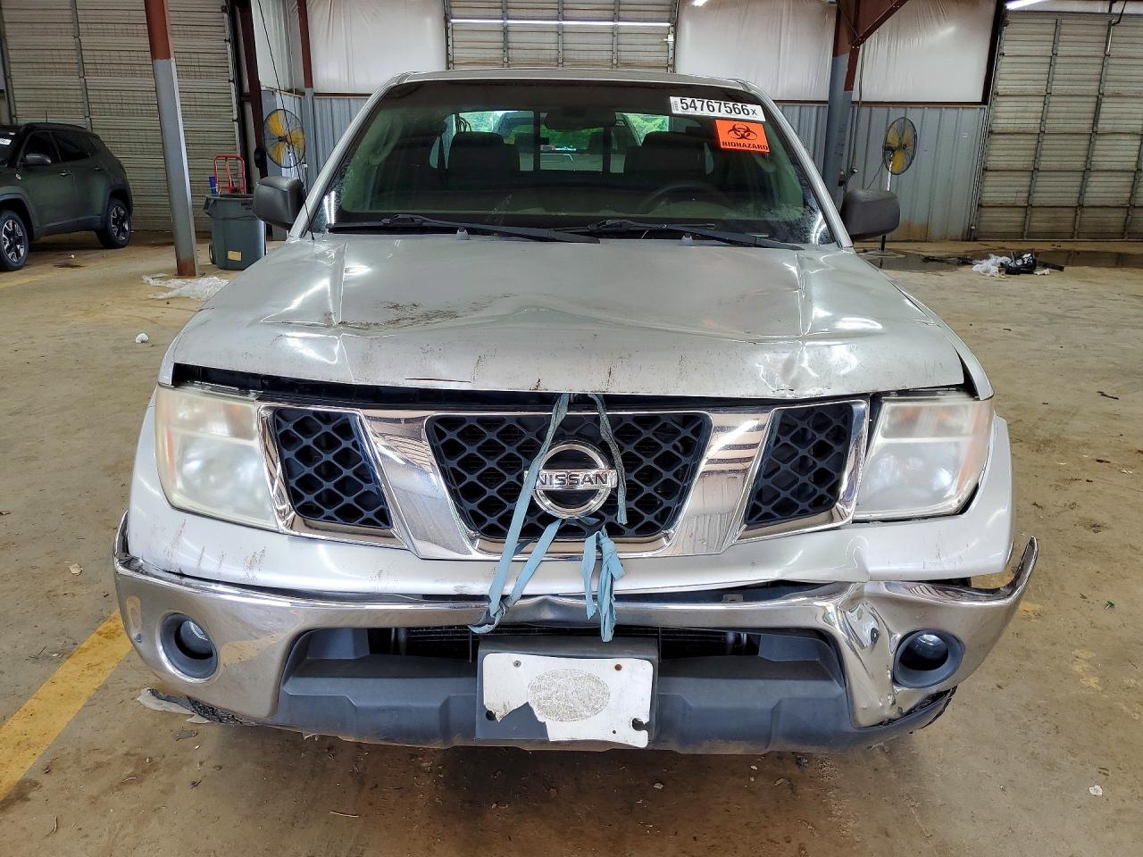 2008 Nissan Frontier Se V6 Silver vin: 1N6AD06W48C405418