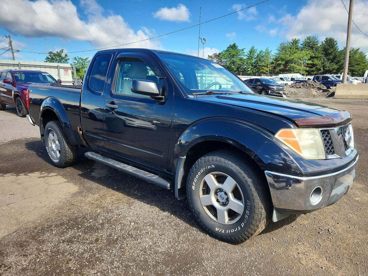 2008 Nissan Frontier Se V6 Black vin: 1N6AD06W48C446230