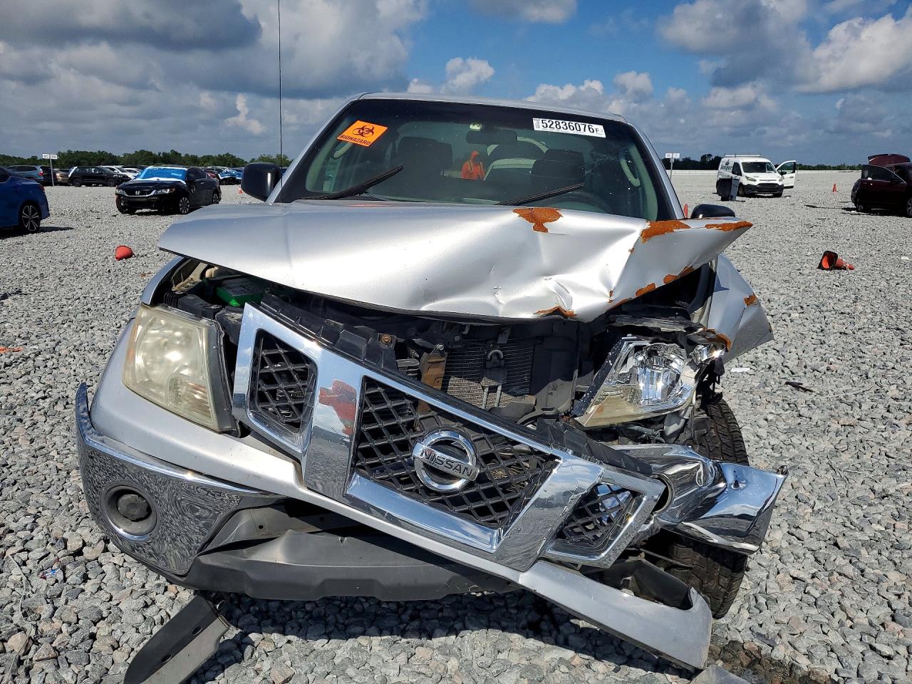 2009 Nissan Frontier Se V6 Silver vin: 1N6AD06W49C411298