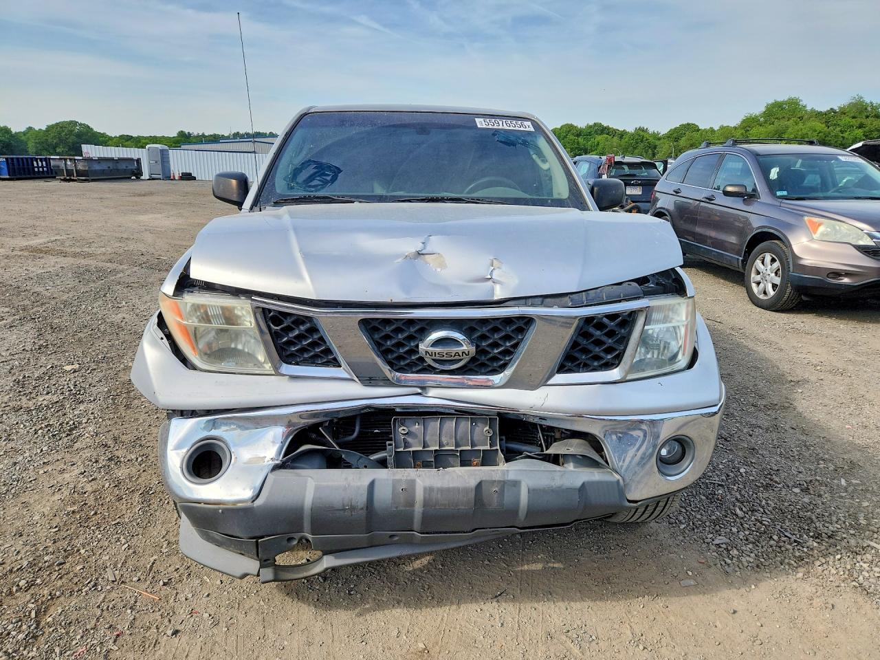 2006 Nissan Frontier Se Silver vin: 1N6AD06W56C440577
