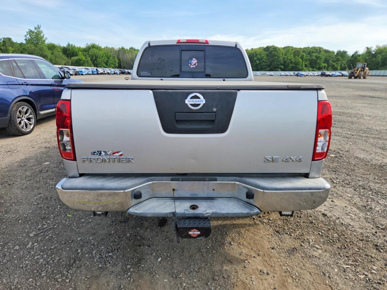 2006 Nissan Frontier Se Silver vin: 1N6AD06W56C440577