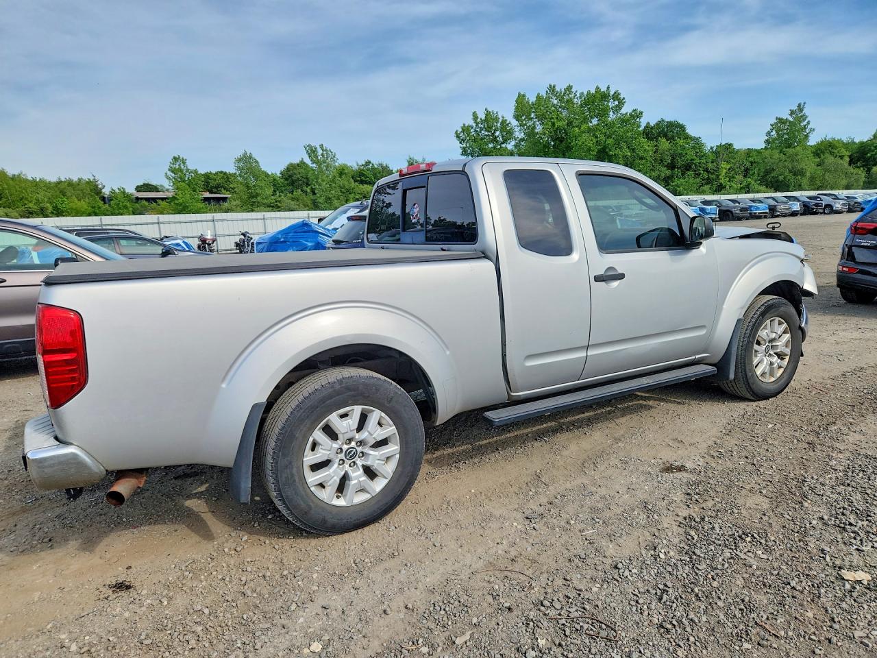 2006 Nissan Frontier Se Silver vin: 1N6AD06W56C440577